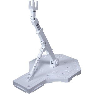 image:imageBANDAI Hobby  Accessory  White Action Base1 Model Kit Display Stand