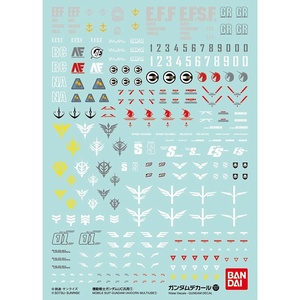 image:imageBANDAI Hobby No107 Mobile Suit Gundam UC 1 Box6 Gundam Decal Hobby Decals