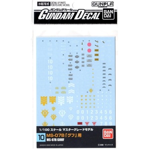 image:imageBandai Hobby GD10 MG MS07B Gouf Action Figure Bag6