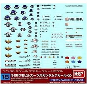 image:imageBandai Hobby GD18 Gundam Seed Bandai Decal Action Figure Bag61sheet