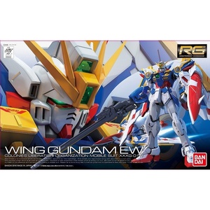 image:imageBandai Hobby BAN203222 RG 114420 Wing Gundam Ver EW Gundam Wing Action Figure Multicolor 8