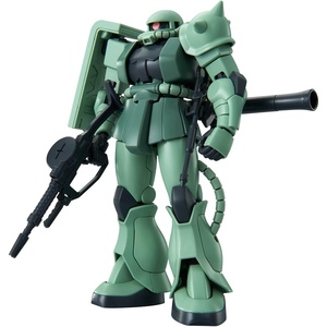 image:imageBANDAI Spirits HG Mobile Suit Gundam Zaku II 1144 Scale Color Coded Plastic ModelGreen