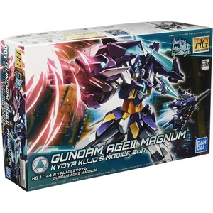 image:imageBandai Hobby  Gundam Build Divers  01 Gundam AGEII Magnum HGBD 1144 Model Kit
