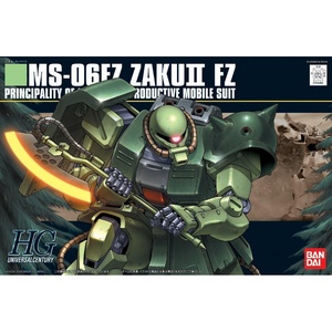 image:imageBandai Hobby HGUC 114487 MS06F Zaku II FZ 0083 Stardust Memory Model Kit